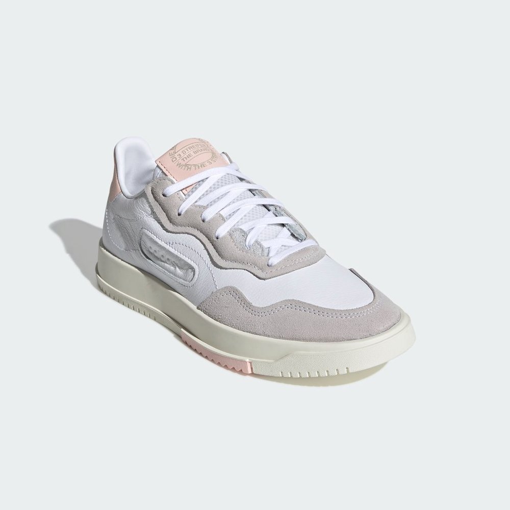 Adidas Originals Women's White Leather Tennis SC Premiere Shoes Size 7 EE6040